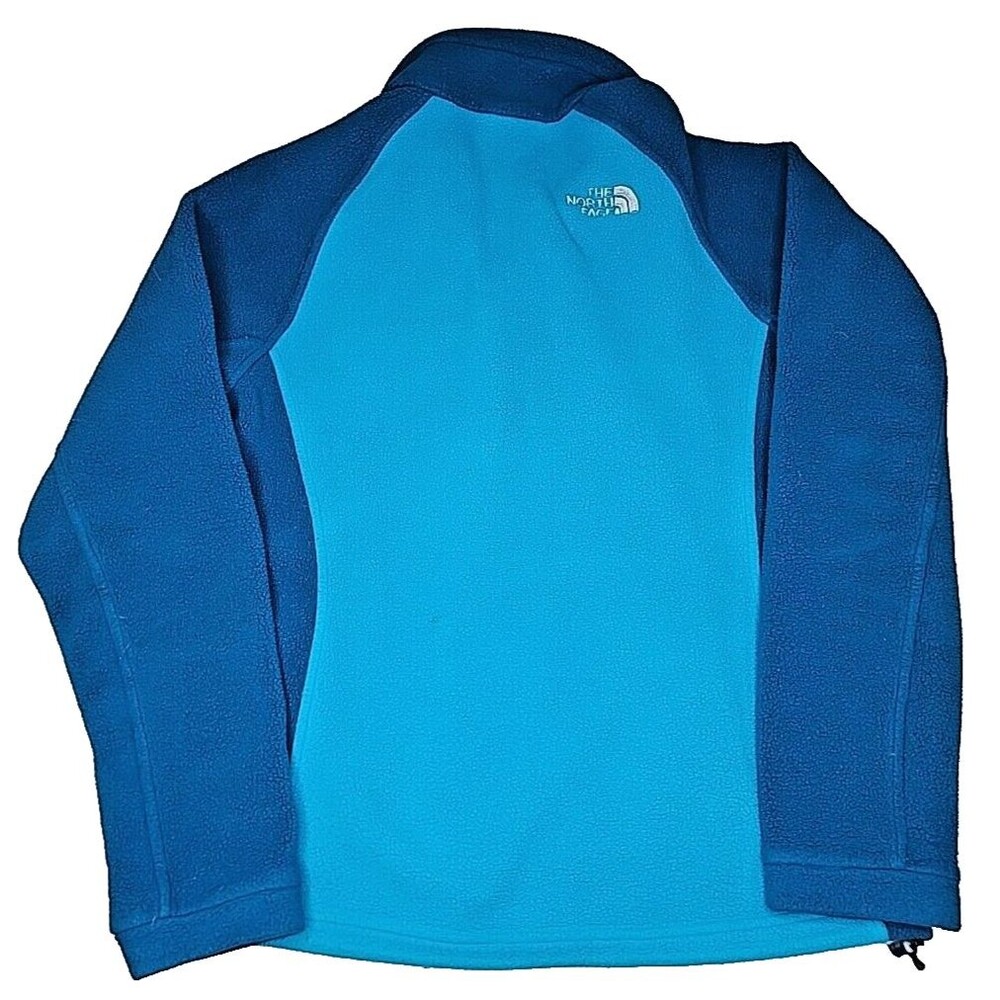 The North Face Khumbu Fleece Jacket Two Toned Colorblock Women’s Blue Sz M - Picture 4 of 6
